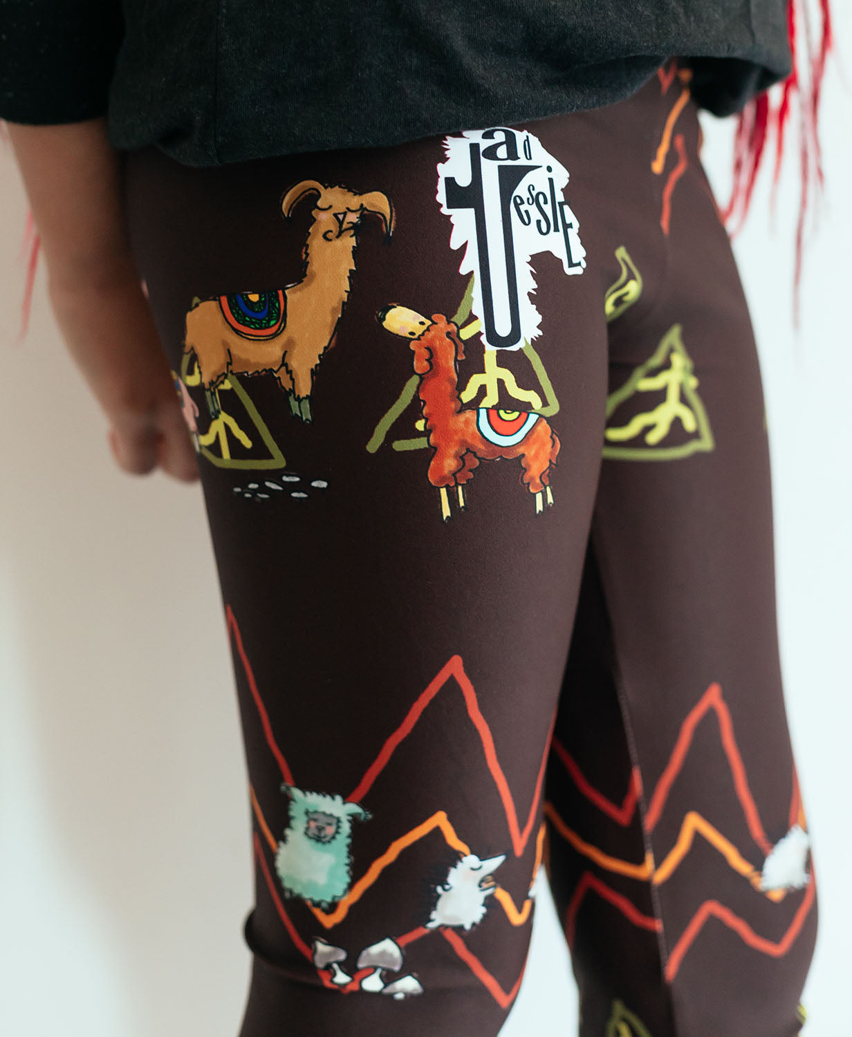 Llama print leggings best sale